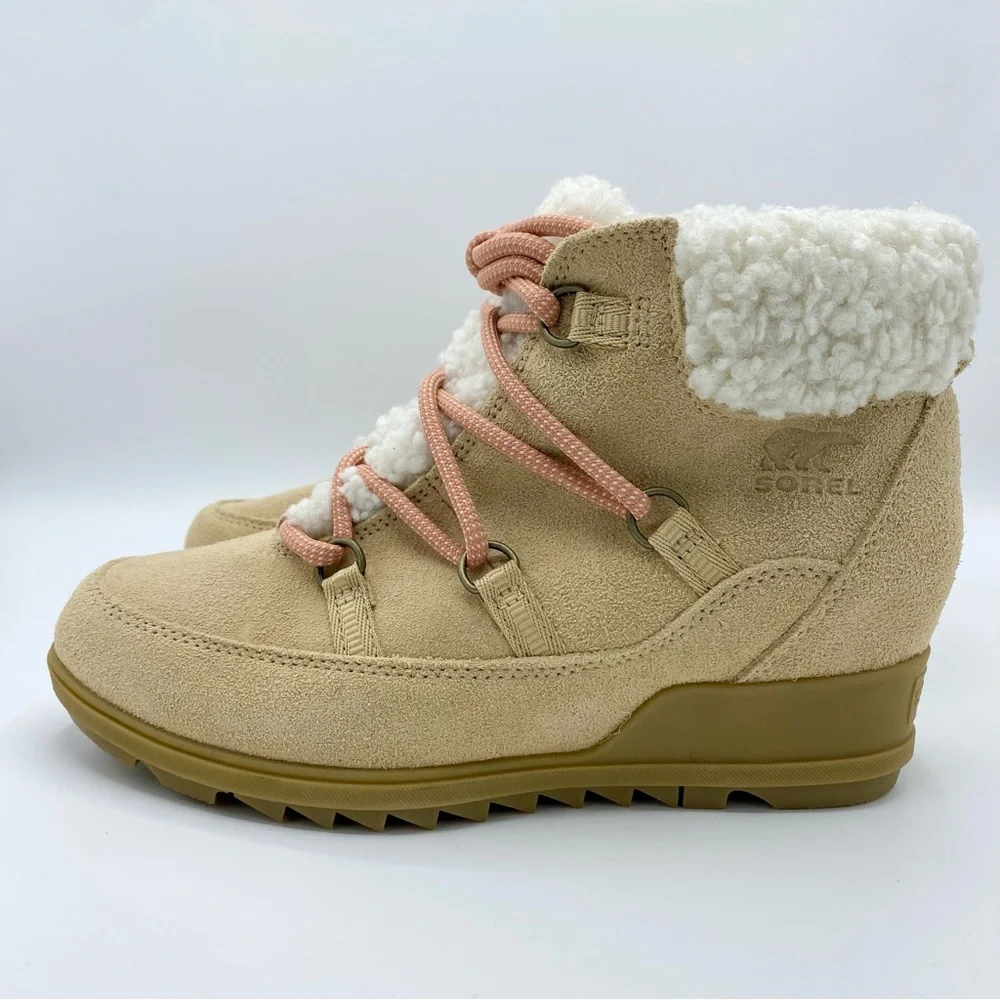Sorel Ceramic Paradox Pink Evie Wedge Bootie Size 9.5